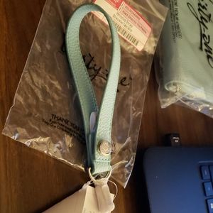 Wristlet strap for a 31 wallet or keys.